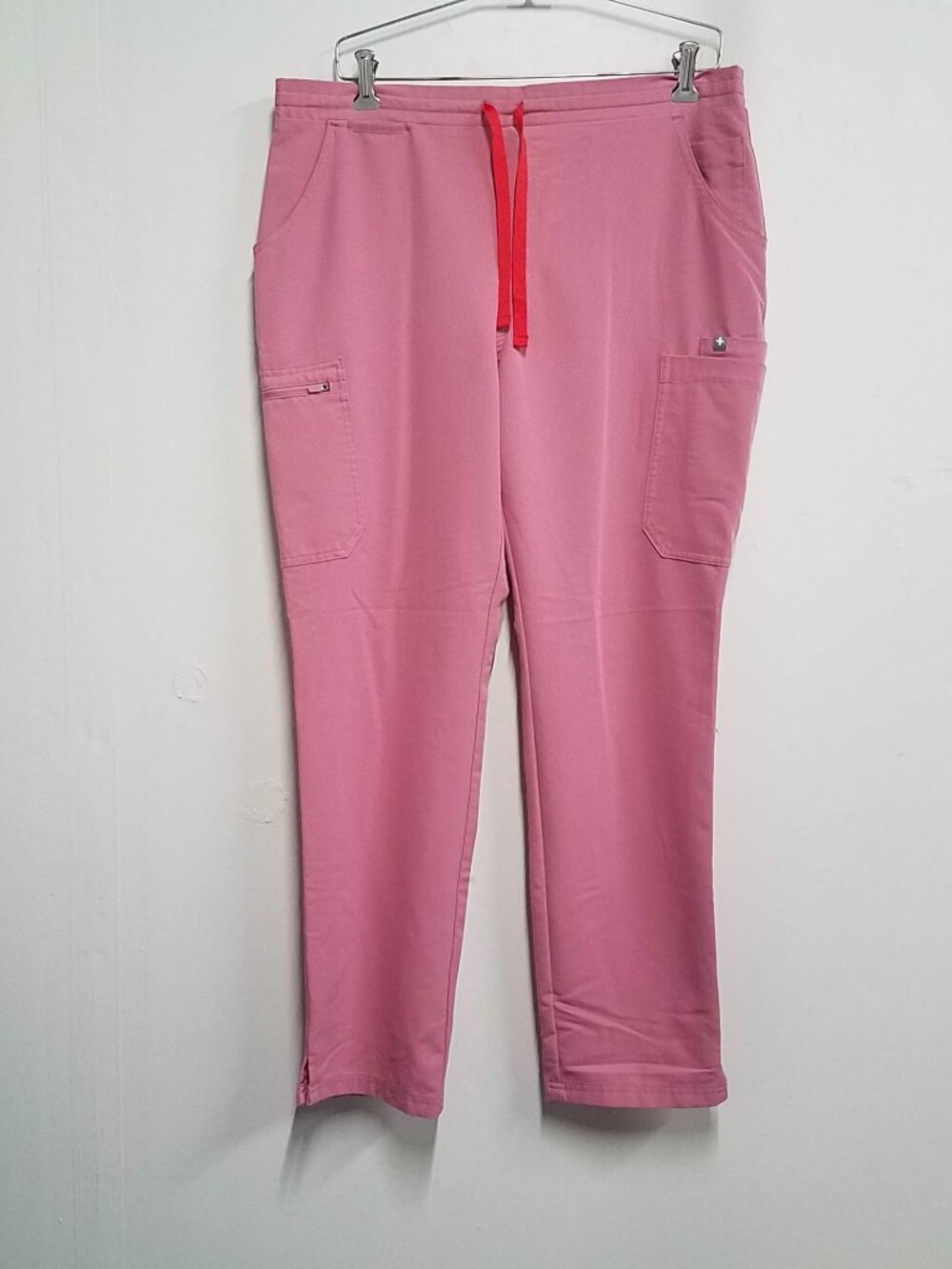 FIGS Technical Collection Pink Yola Skinny Scrub Pants TW2000R Womens Large L